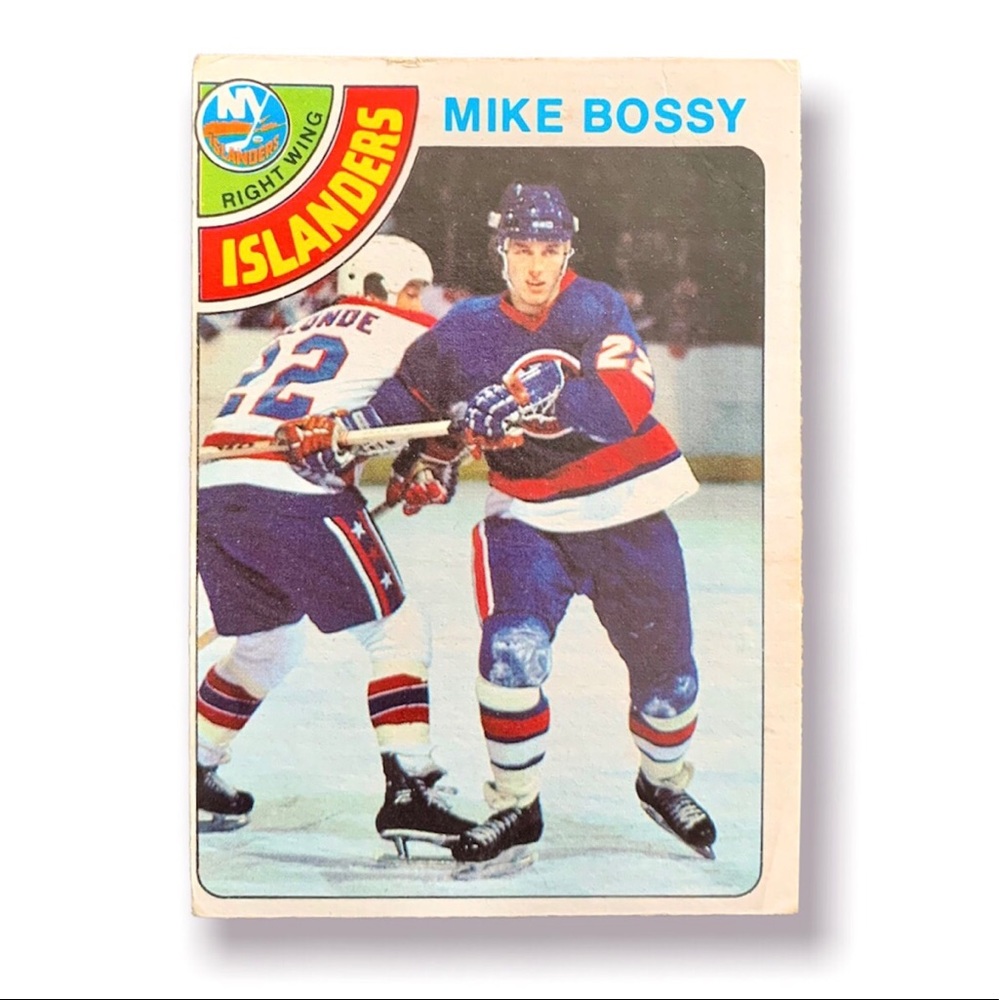 Mike Bossy 1978 O-Pee-Chee Rookie Hockey Card